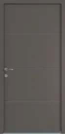 porte entree alu amande