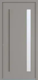 porte entree alu graphite