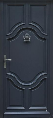 porte entree bois manoir